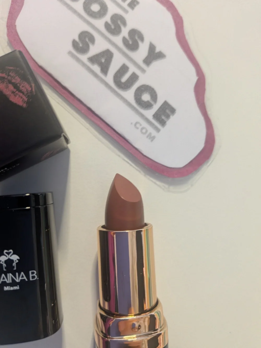 🌸 Shaina B Miami Ultimate Hydration Lipstick Miami Spice Nude NWT